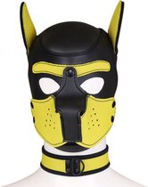 Banoch - Lindo Perrito Amorillo Neoprene - honden masker puppy geel neopreen