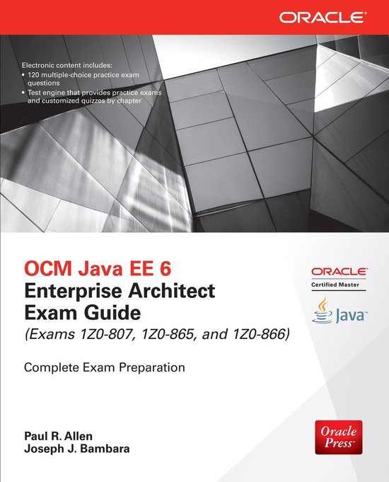 Ocm Java Ee 6 Enterprise Architect Exam Guide (Exams 1Z0-807 ... - cover