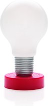 Xd Collection Druklamp Led 16,5 X 9 Cm Abs Rood/wit