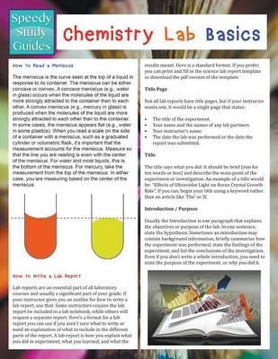 Chemistry Lab Basics (Speedy Study Guides) 9781681279312 Speedy