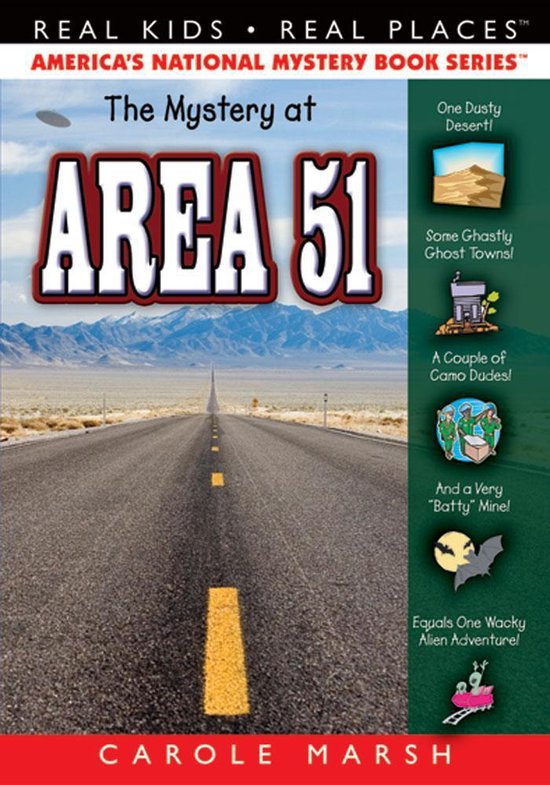 Real Kids! Real Places! 44 - The Mystery at Area 51 - cover