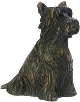 asbeeld urn Yorkshire Terriër hondenurn 29 cm