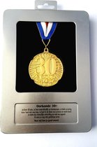 Oorkonde medaille 30+ en Goud waard