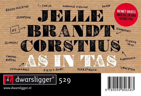 As in tas, Jelle Brandt Corstius | 9789049806583 | Boeken | bol