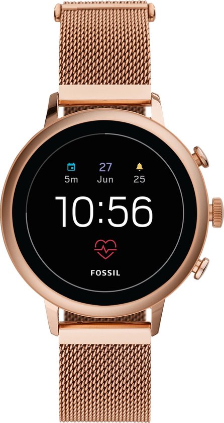 Fossil Q Venture Gen 4 FTW6031 - Smartwatch - goud