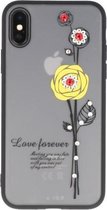 BestCases - Apple iPhone X Love Forever TPU hoesje Geel