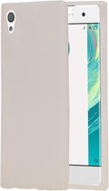 BestCases.nl Sony Xperia XA1 TPU back case cover transparant Wit