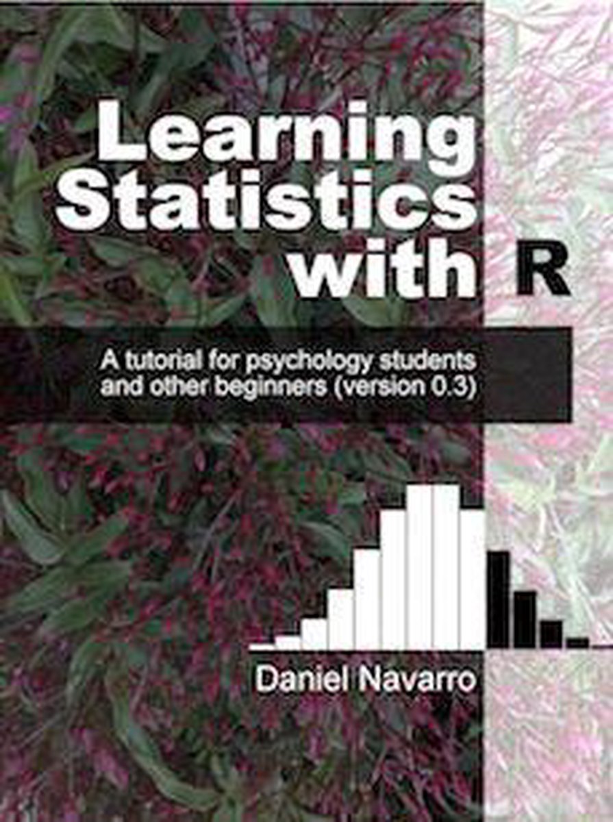 Omslag van Learning Statistics with R