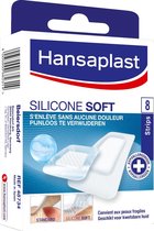 Hansaplast Silicone Soft 8 stuks