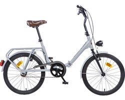 Aurelia Vouwfiets - Fiets - Unisex - Grijs - 20 Inch