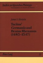 Tacitus' Germania and Beatus Rhenanus (1485-1547)