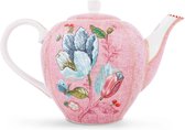 Pip Studio Spring to Life Theepot - Roze 1,6 L