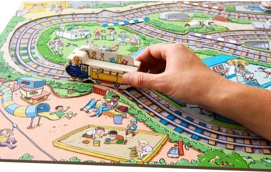Thumbnail van een extra afbeelding van het spel Haba Kinderspel Tschu-tschu, Kleine Eisenbahn (du)