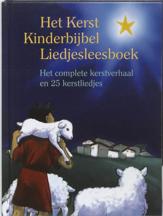 Cover van het boek 'Het Kerst Kinderbijbel Liedjesleesboek' van R. Borkent