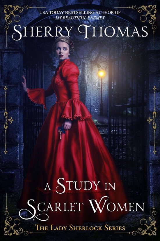 Lady Sherlock Historical Mysteries 1 - A Study in Scarlet Wo ... - cover