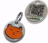 Penning Happycat met QR-code