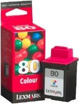 Lexmark inkcartridge nummer 80 kleur 12A1980