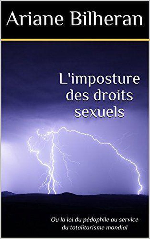 L'imposture des droits sexuels - cover