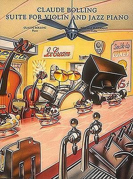 Claude Bolling Suite for Violin and Jazz Piano, C. Bolling 9780793505760 Boeken