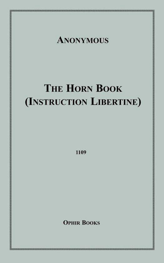 The Horn Book - cover