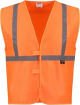 Tricorp Kinder veiligheidsvest - Workwear - 453010 - Fluor Oranje - maat 140