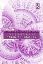 Essentials of Managing Quality for Projects and Programmes