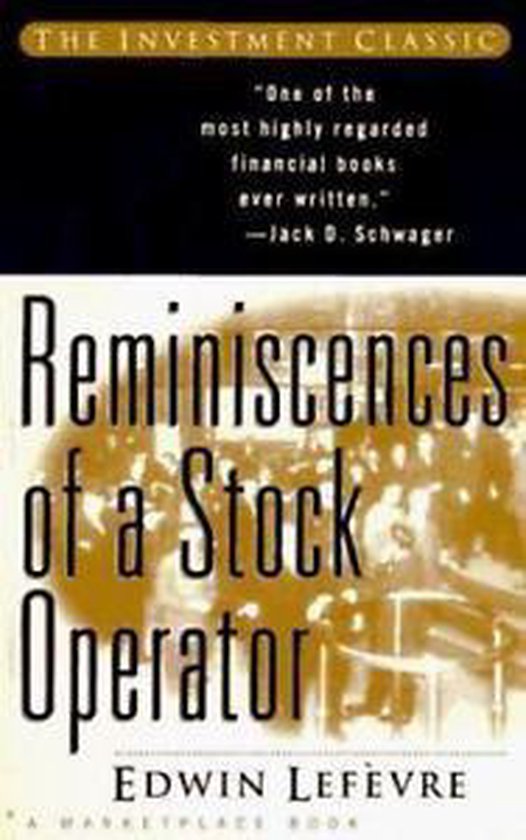 Reminiscences of a Stock Operator - cover