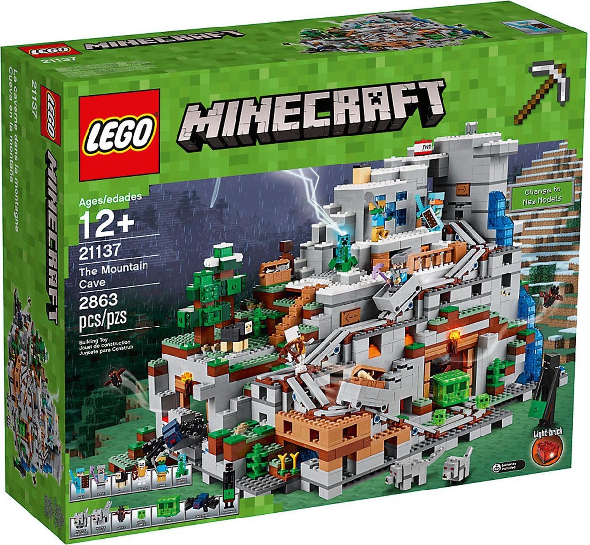 bol.com | LEGO Minecraft De Grot in de Bergen -