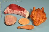 Paquet de viande assorti, 5 pièces - mannequin de viande