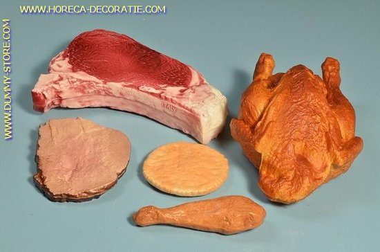 Vleespakket assorti, 5 stuks - vleesdummy