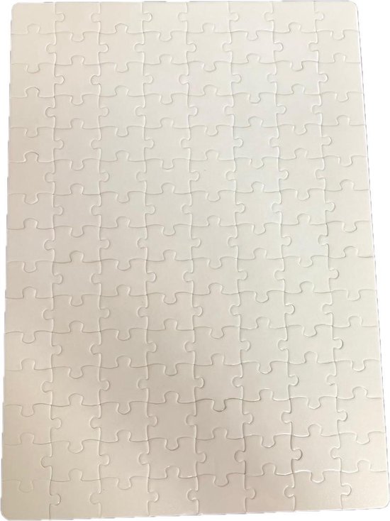 Inspireren Nauwkeurig Waarneembaar Blanco leg puzzel - 120 stukjes - 28 x 20 CM - 2 stuks - om zelf te maken-  | bol.com