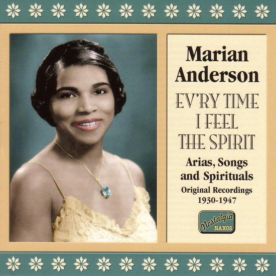Marian Anderson Vol.2, Marian Anderson CD (album) Muziek