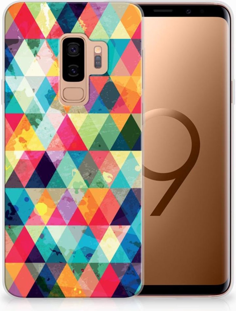 Samsung Galaxy S9 Plus TPU bumper Geruit