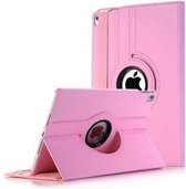 geschikt voor iPad 2017 9.7 inch PU leren Draaibare hoes Roze