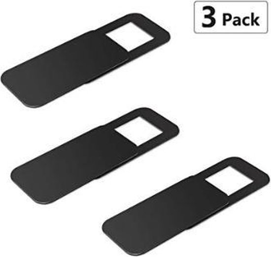 Webcam Cover (3 Pack) - Voor Laptop Telefoon Tablet - Privacy Protection Sticker - Schuif - Slide - Ultra dun ontwerp - Mini WEBCAM Cover