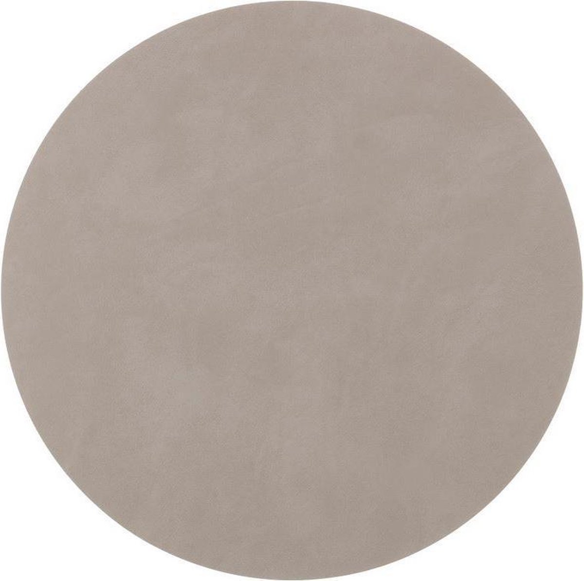 Lind Nupo placemat round 40cm light grey