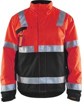 Blåkläder 4862-1811 Winterjas High Vis Rood/Zwart maat 4XL