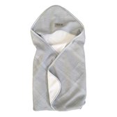 Bamboom New Vintage Wikkeldeken Blauw / Wit