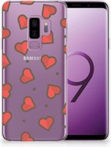 Geschikt voor Samsung Galaxy S9 Plus TPU Hoesje Design Hearts