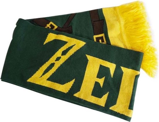 The Legend of Zelda - Link's Knitted Scarf / Sjaal with Printed Straps |  bol.com