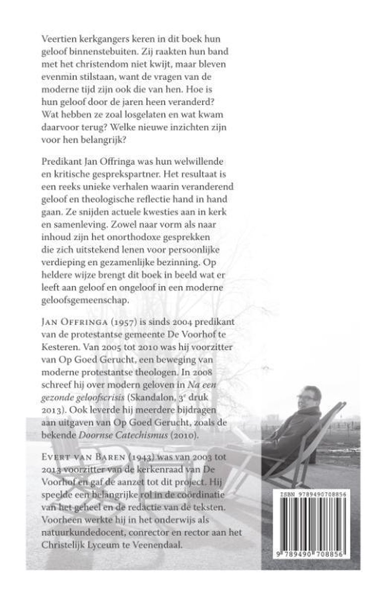 God is niet te vangen - back cover