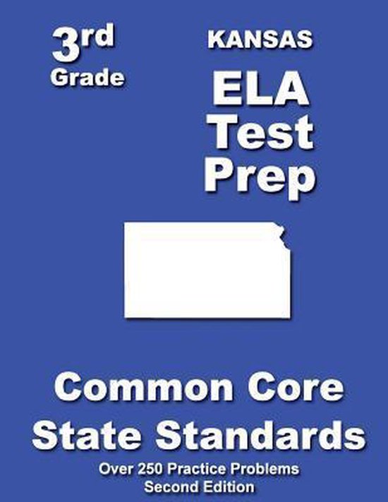 Kansas 3rd Grade Ela Test Prep - cover