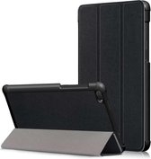 Lenovo Tab E7 hoesje - Smart Tri-Fold Case - zwart