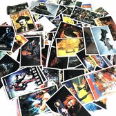 Coole sticker mix met 60 afbeeldingen van films, games, karakters, filmposters etc.  Random sticker pack