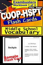 Exambusters COOP 1 - COOP-HSPT Test Prep Essential Vocabulary Review--Exambusters Flash Cards--Workbook 1 of 3