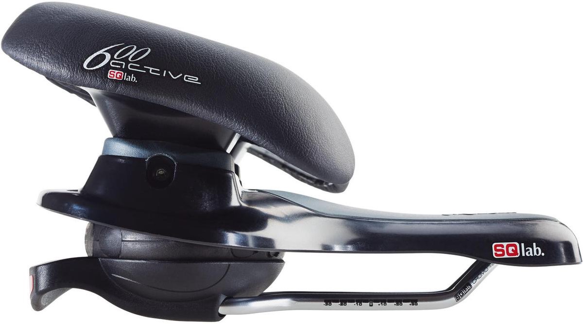 SQlab Easyseat Active City - Fietszadel - Zwart | bol.com