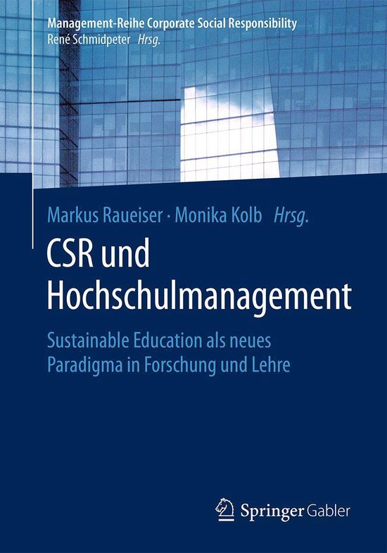 Management-Reihe Corporate Social Responsibility - CSR und H ... - cover