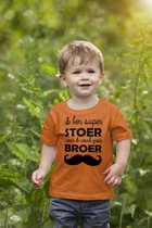 Ik word grote broer Tshirt | 92/98cm | Oranje