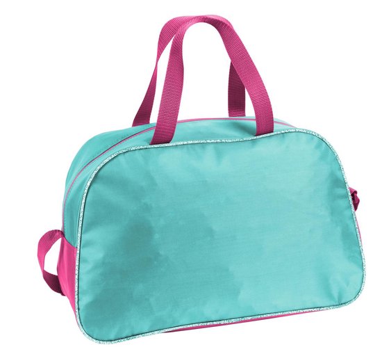 Sporttas, gymtas, gymtas, gymtas, dans, meisjes, tas, zwembad, reistas, sporttas voor meisjes, Paars, 18L*9.75H*8W, kinderkoffer