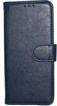 HB Hoesje Geschikt voor Samsung Galaxy S10E - Luxe Kunstlederen Portemonnee Book Case - Blauw